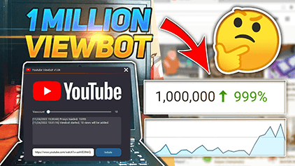 YouTube Viewbot Interface